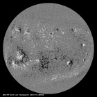 Latest SDO/HMI Magnetogram image of the Sun